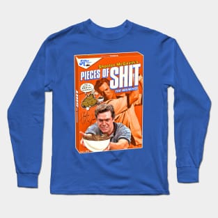 Shooter McGavin's Pieces of Shit for Breakfast Cereal Long Sleeve T-Shirt